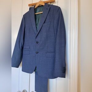 Zara Navy Men's Suit